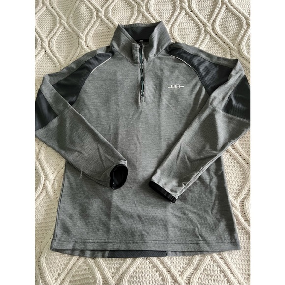 Platinum Sweaters - NWOT Equestrian Attire Small long sleeved 1/4 Zip top by Platinum